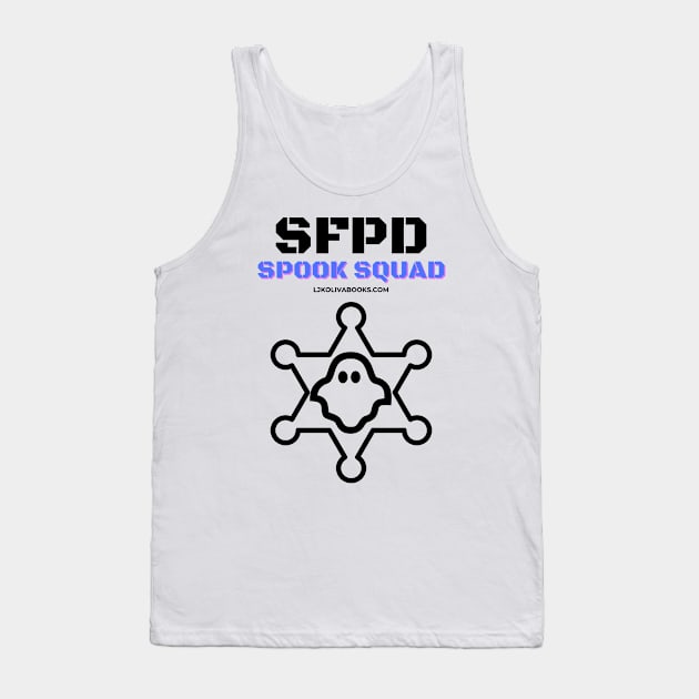 SFPD Spook Squad Tank Top by LJK Oliva Books